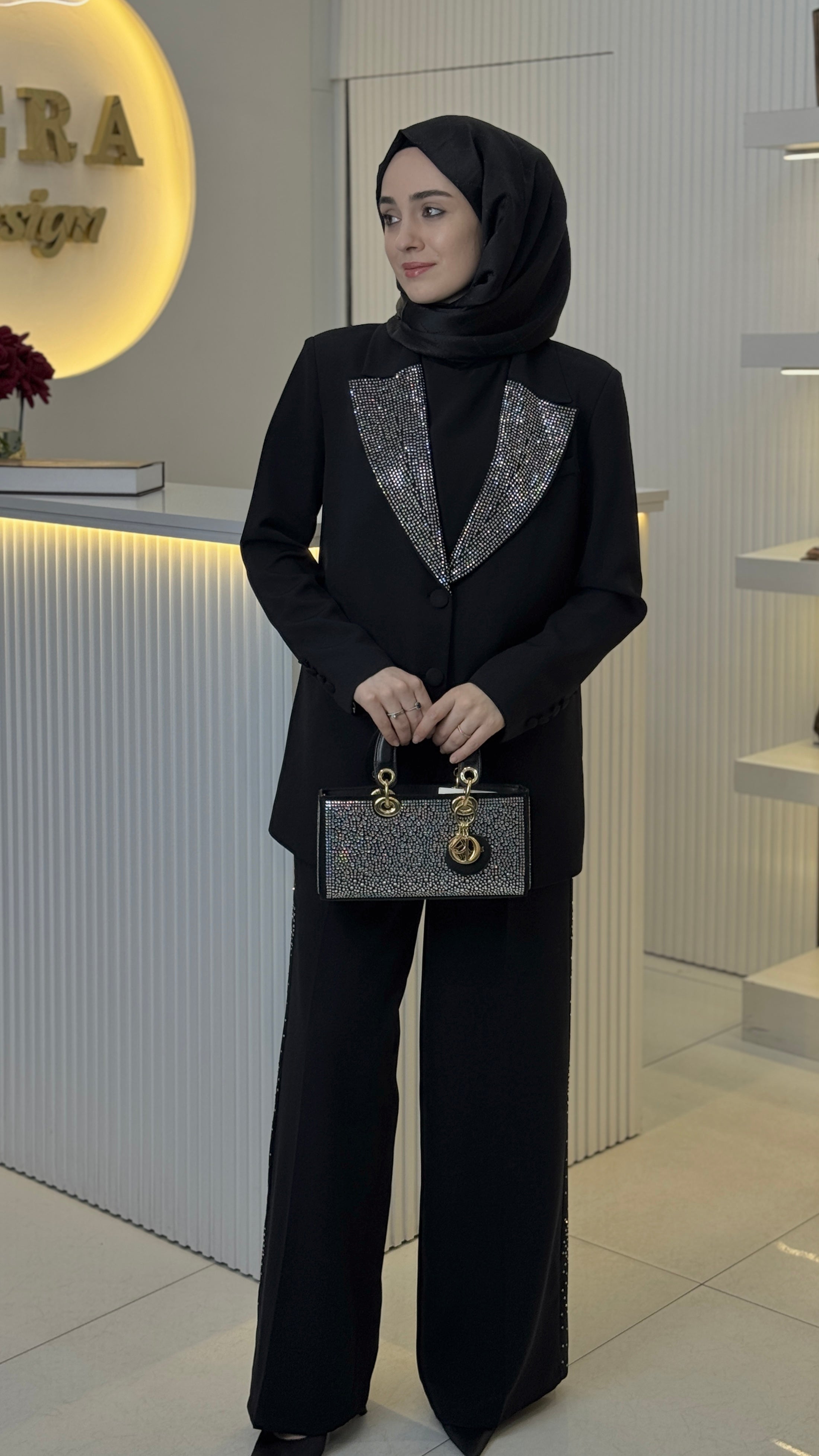 Shine Tasarım Blazer Takım