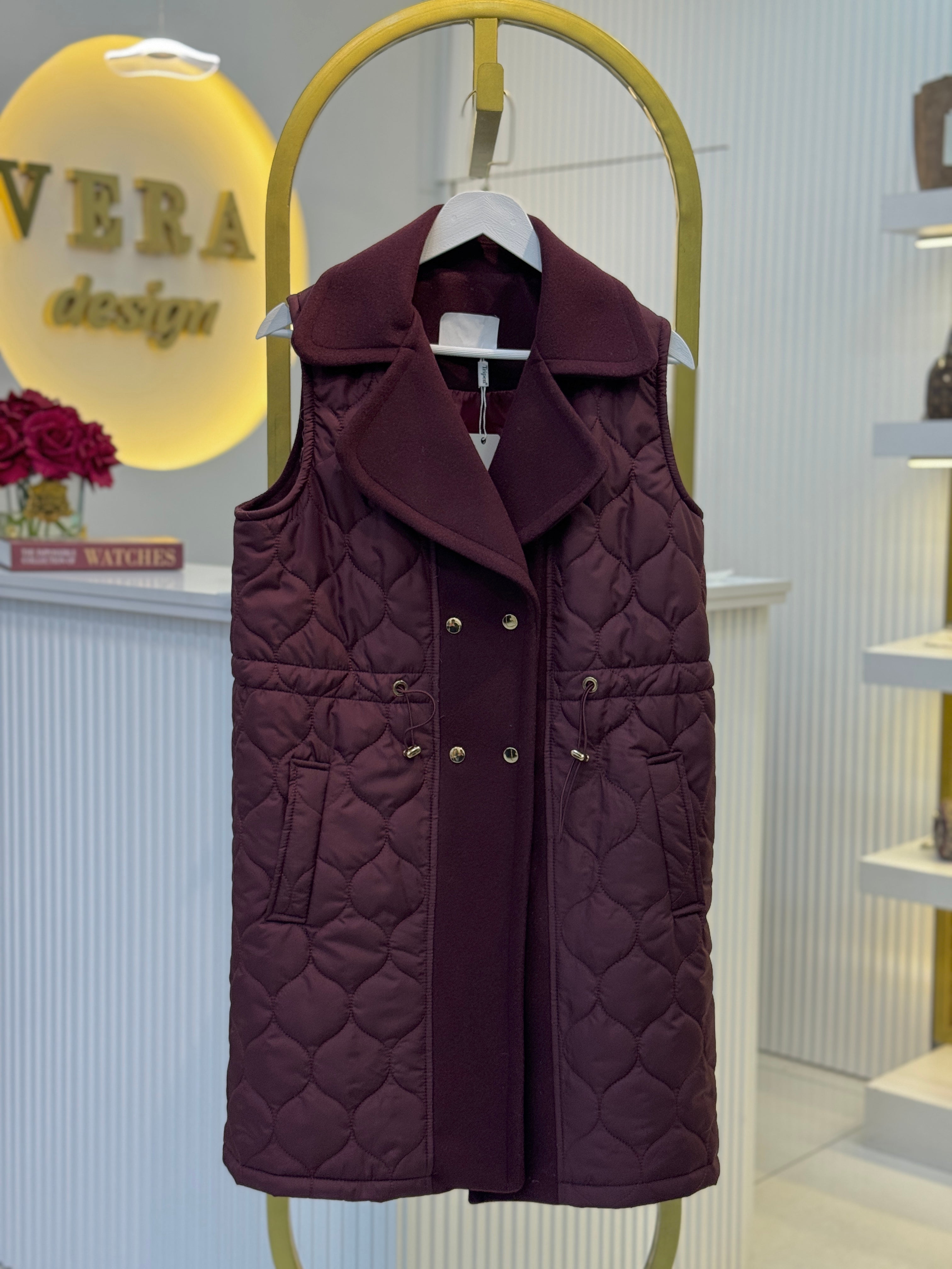 Premium Kaşe Detay Yelek