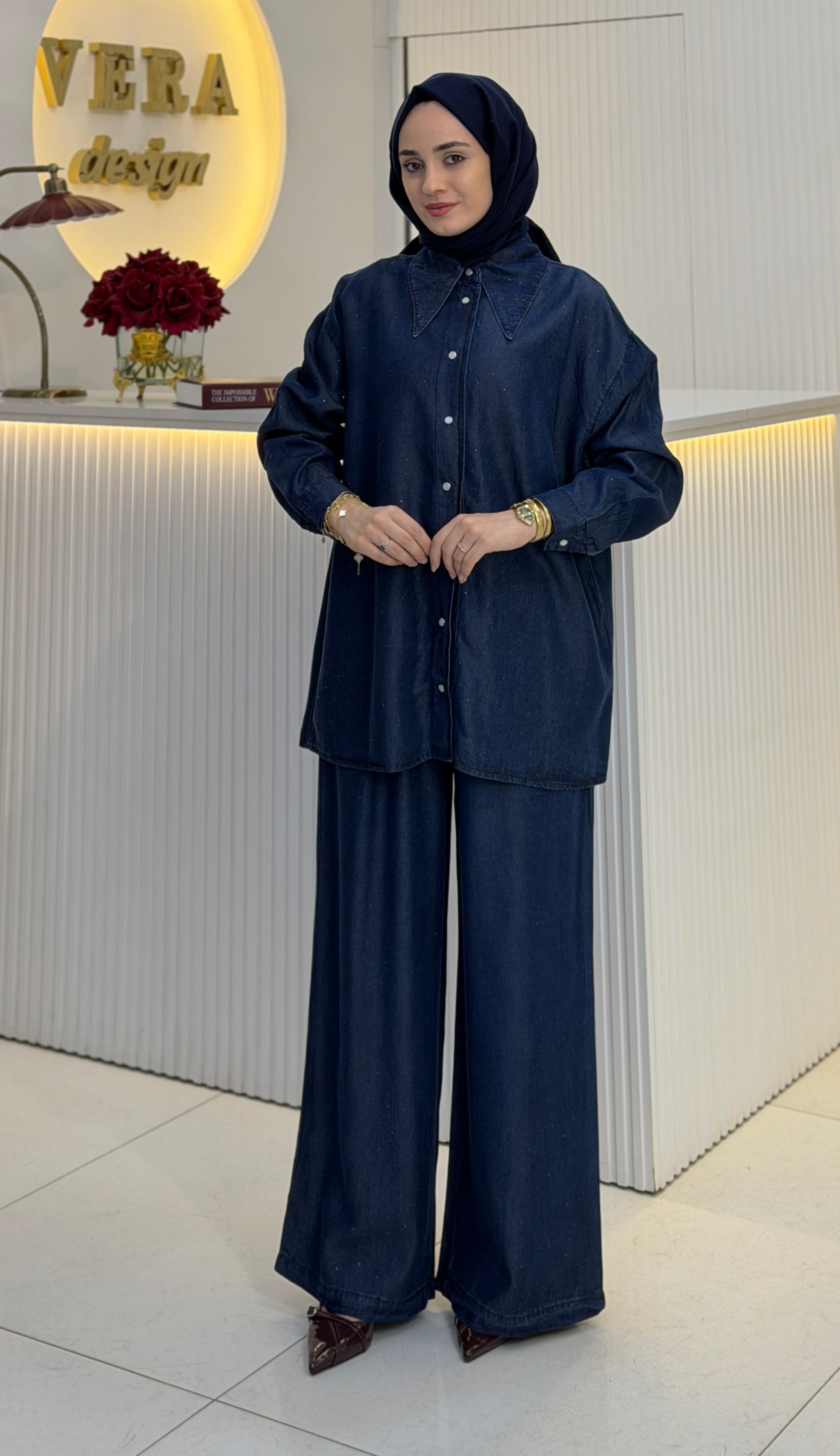 Tensel Denim Takım