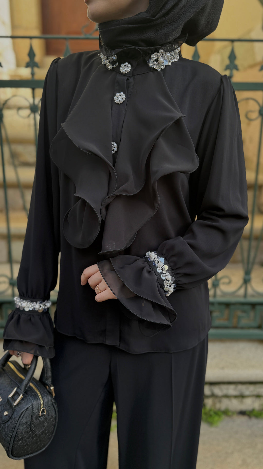 Volan detay İnci Takım