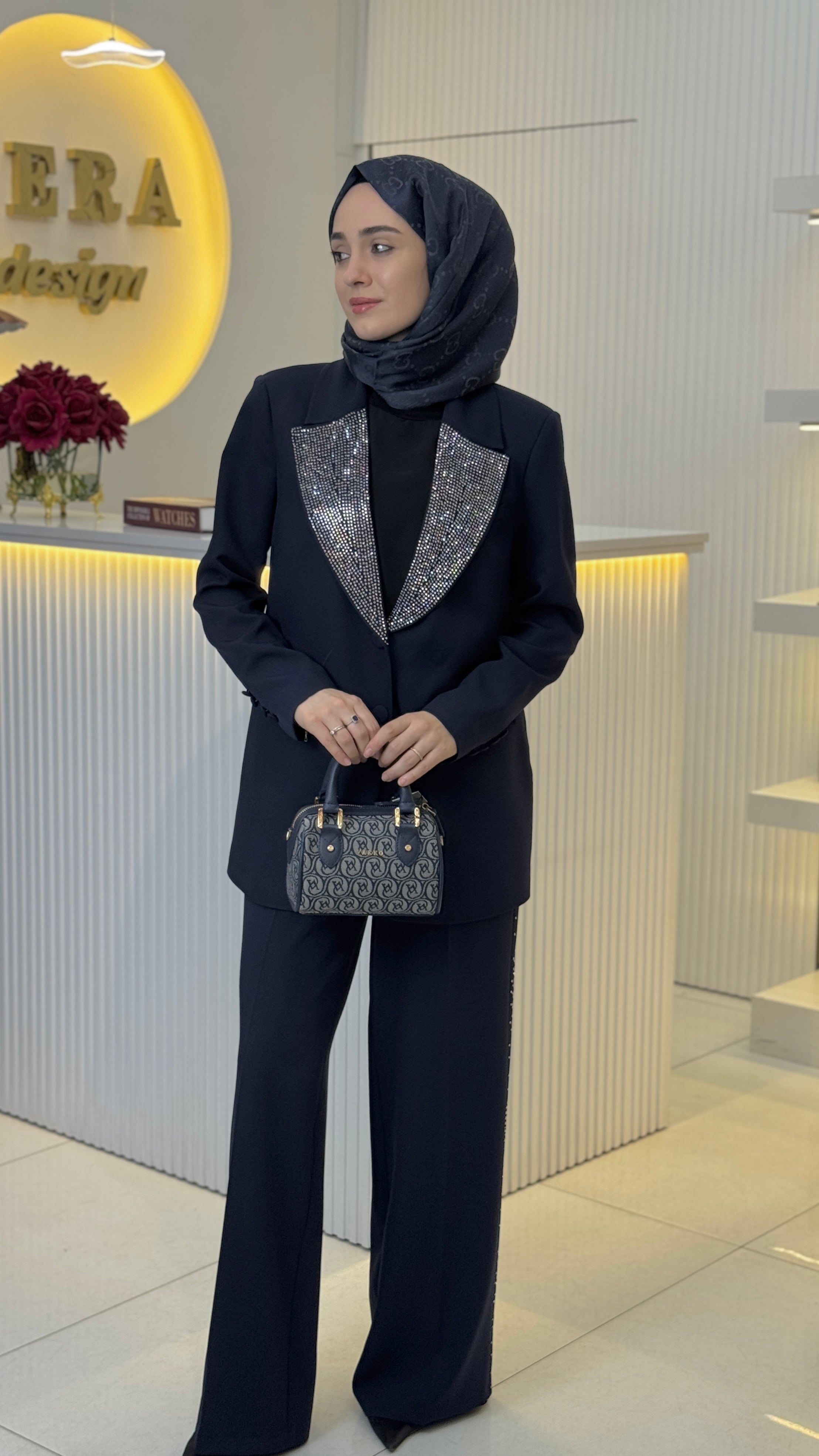 Shine Tasarım Blazer Takım
